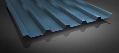 Trapezbleche 0,4mm 35/207 SOPO 2.Wahl m. Vlies 