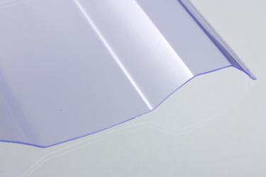 Lichtplatten PVC W20/1100 Trapezprofil 1,4mm klar 