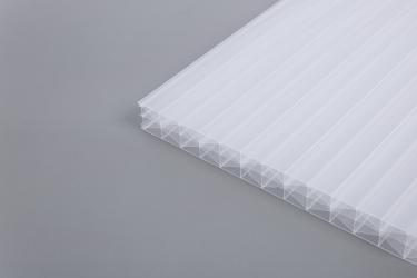 16 mm Stegplatte X-Struktur Standard Opal 