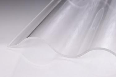 Acryl Sinuswelle 76/18 glatt klar 