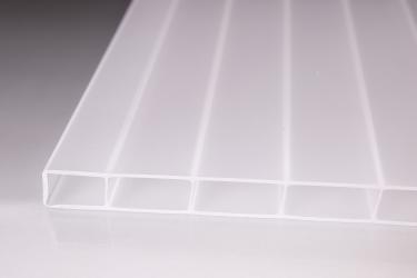 16 mm Stegplatten aus Acrylglas 16/32 weiß-opal 
