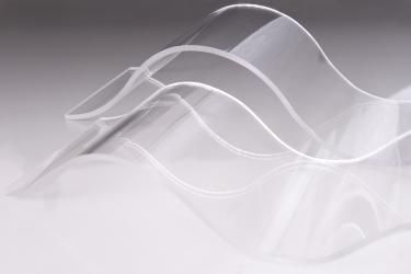 Acryl Welle 177/51 "P5" glatt klar 