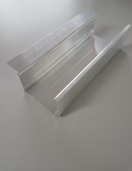 Alu Regenrinne 110mm - Komplettset für 7100mm Länge 