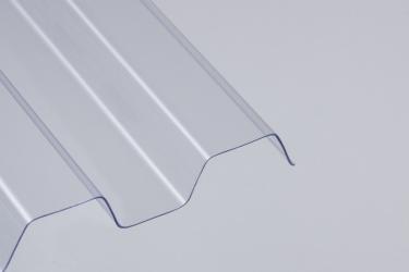 Lichtplatten PVC 70/18 Trapezprofil 1,0mm klar 