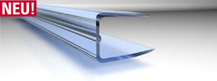 U-Abschlussprofil Polycarbonat 16 mm Stegplatten 