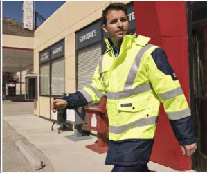 Arbeits Parka mit Dreifachschutz 