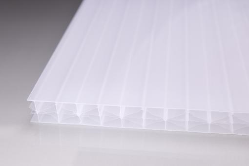 16 mm Makrolon® Platten longlife IQ-RELAX Opal-Weiß 