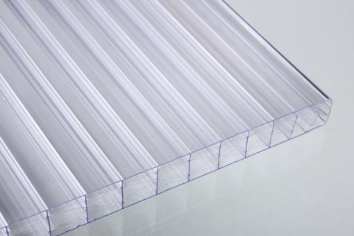Stegplatte 25 mm MAKROLON UV 5M-Struktur Polycarbonat klar 